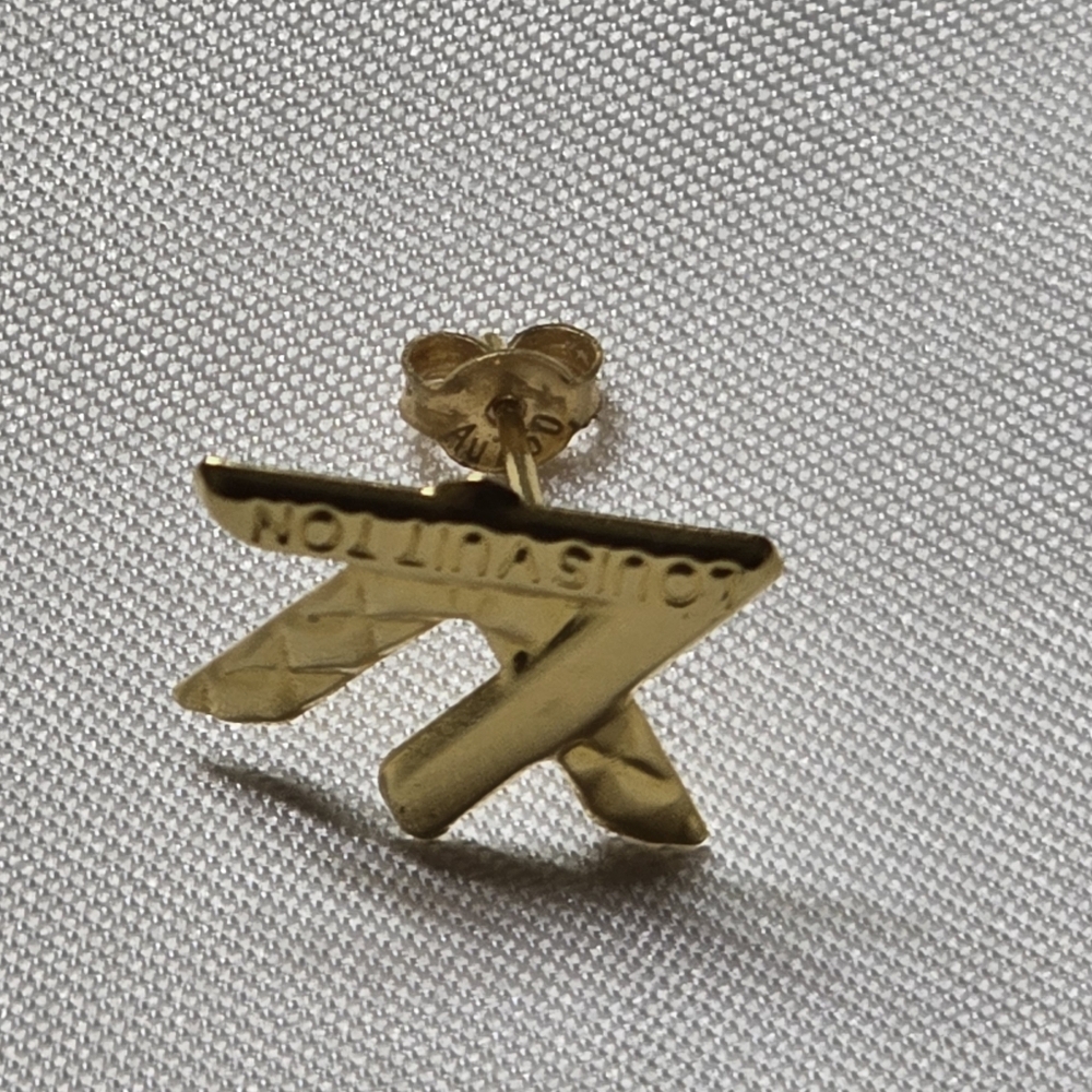 LV Gold Earrings - Picture 2 of 13